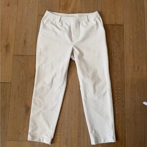 BAD BIRDIE- men’s cream corduroy pant 32